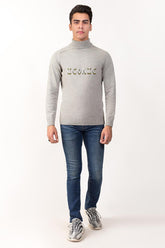 Ash Grey Fashion Sweater FS-SWT-FD-254-01